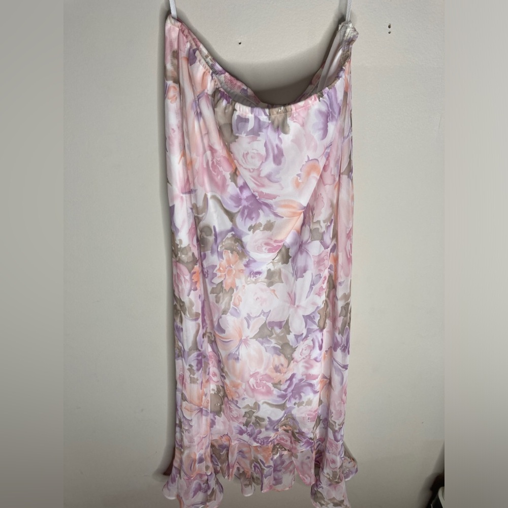 Womens floral pattern dress size 12